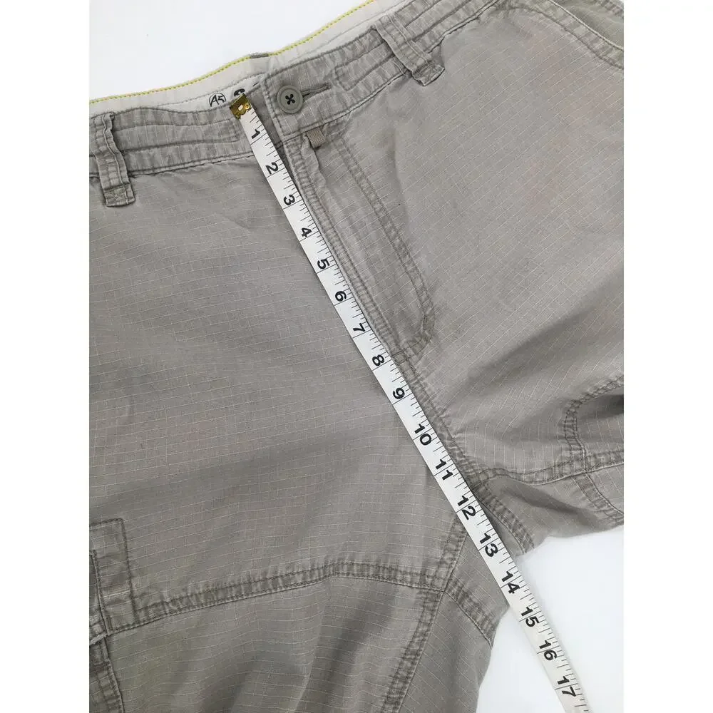 The North Face Khaki Shorts A5 Series Ripstop Fabric Tan Beige size 40